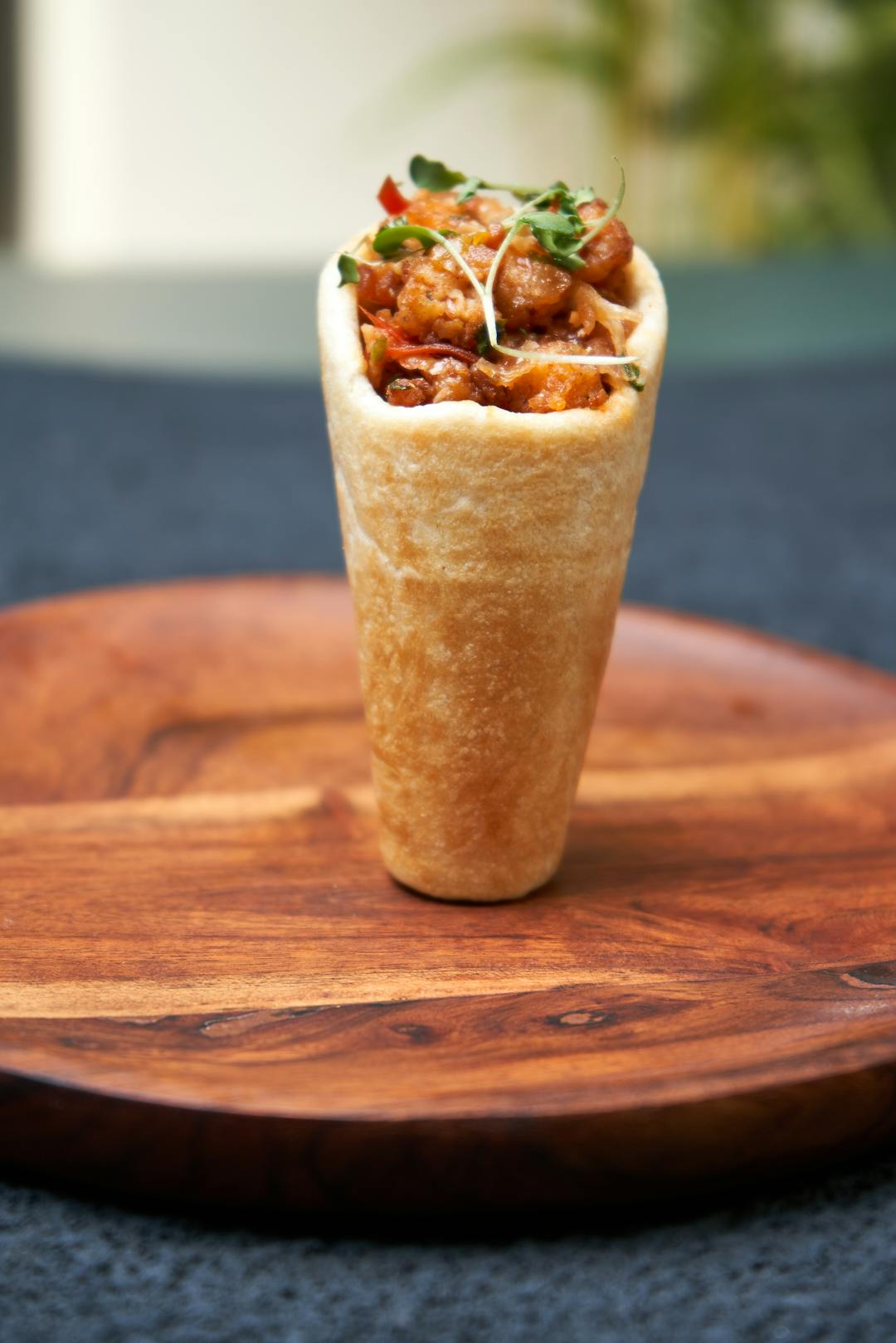 chip roll tossed in fragrant South African Masala spices